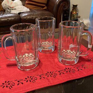Libbey Heavy Beer Mugs